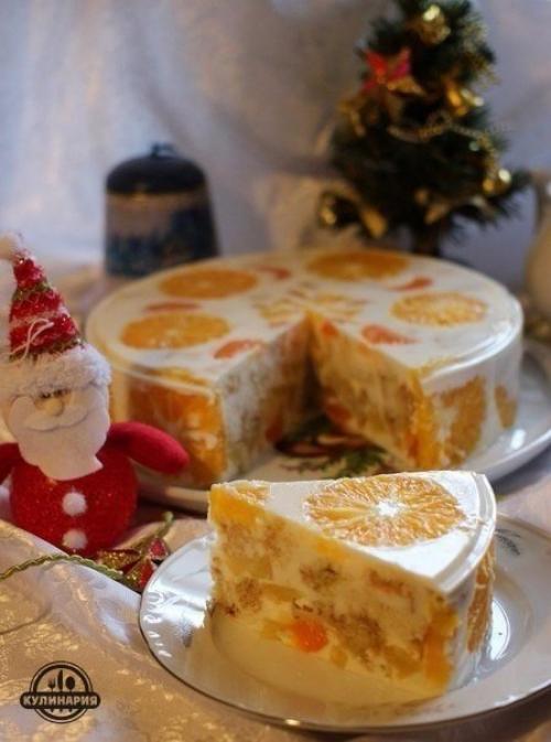 Желейный торт Фруктовый. 09