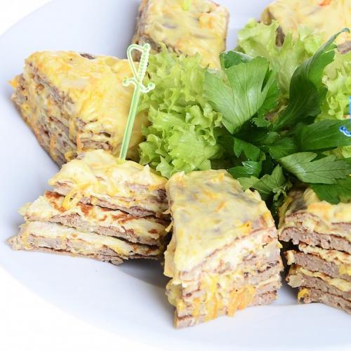Яично - мясной тортик - вкус шавермы. Яично - мясной тортик - вкус шавермы.