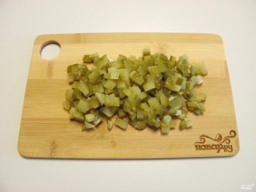 Салат новогодний Ёлочка. 03