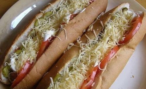 Хот-дог по-домашнему.  Прекрасный завтрак, отличный перекус, удобно взять на работу. 04