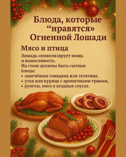 Новогодний стол - как встретить год огненной лошади с удачей. 03 Новогодний стол - как встретить год огненной лошади с удачей. 03