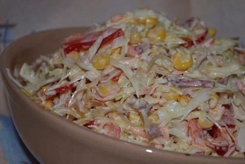 Салат Семёнова.  Браво?