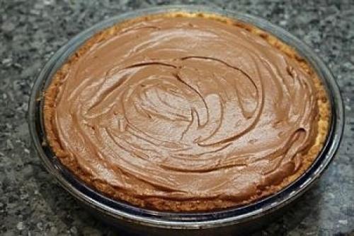 Торт с бананами и шоколадным муссом. 09