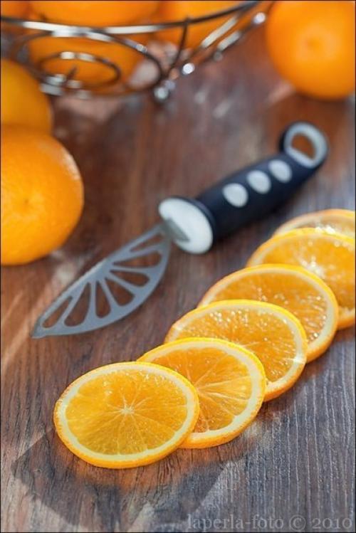 Карамелизованные апельсины в шоколаде. 02