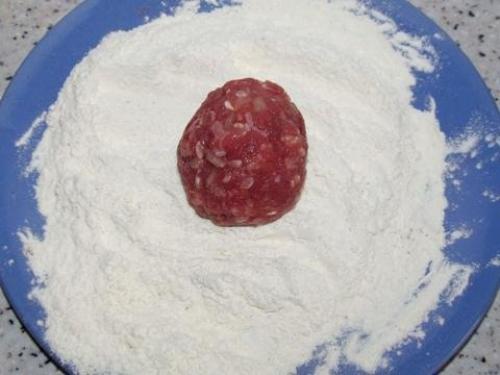 Ёжики из фарша с рисом. 03