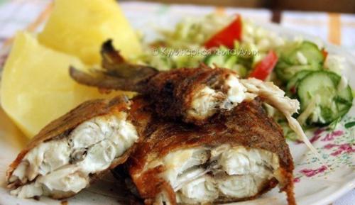Маленький секрет жарки рыбы без костей?