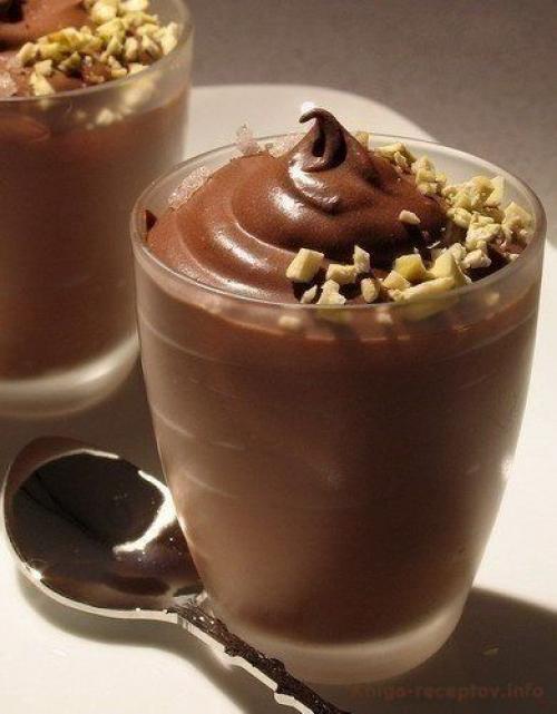 Шоколадный пудинг. Ингредиенты: