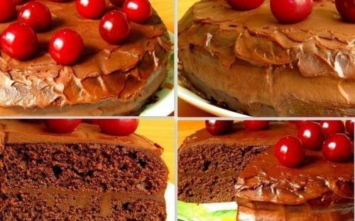 Пища Дьявола. Шоколадный торт "Пища Дьявола".