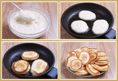 Оладьи пышные?   Очень вкусные оладьи, мои самые любимые! 02