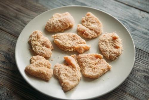 Бургеры с курицей и сметанным соусом. 02