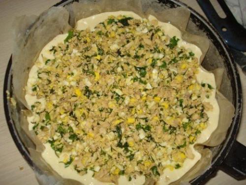 Самый вкусный рыбный пирог. 03
