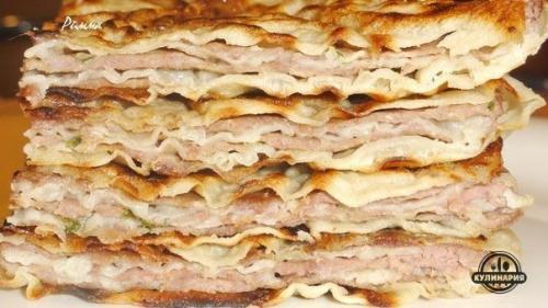 Китайские лепешки с мясом - безумно вкусные и сочные.

