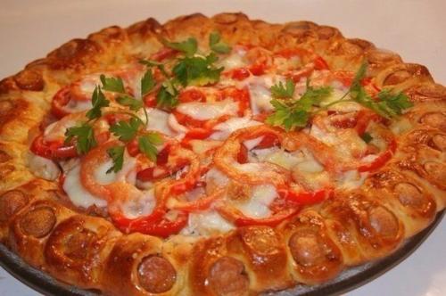 Нарядный пирог с курицей?