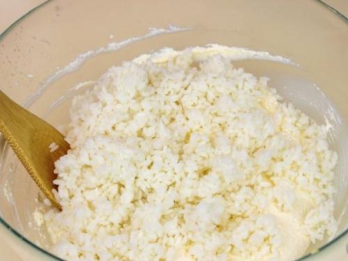 Творожно - рисовая запеканка, которая просто тает во рту. 02