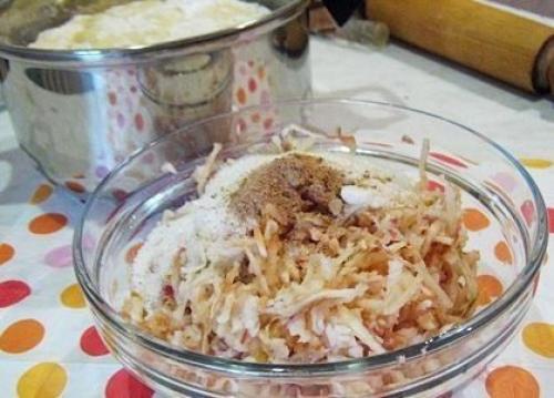 Вкусные спиральные булочки с яблоками. 02 Вкусные спиральные булочки с яблоками. 02