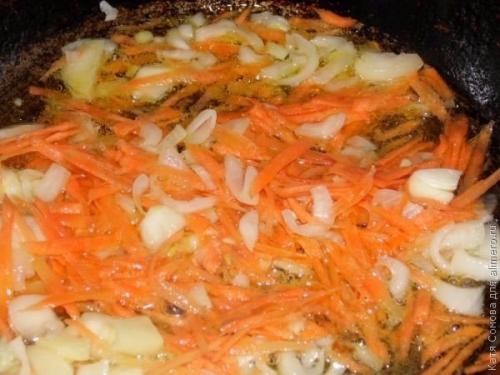 Картофельный пирог с грибами. 01