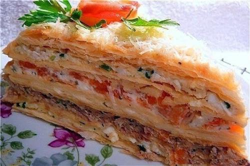 Топ - 5 самых вкусных закусочных тортов.

