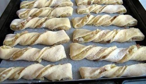 Вкусные спиральные булочки с яблоками. 05 Вкусные спиральные булочки с яблоками. 05