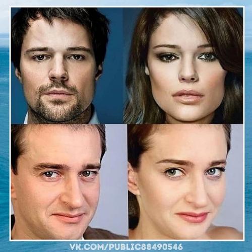 Поразительно.  В случае если бы знаменитые актеры женщинами были. 04