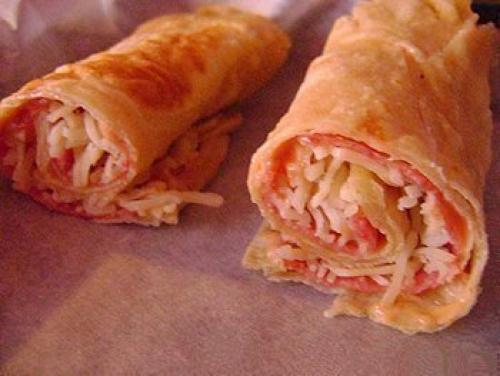 Закусочный лаваш.  Ингредиенты: 02