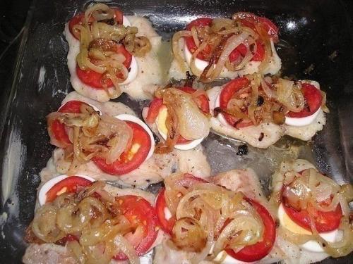 Рыбка по-гречески?  Белковый ужин? 03