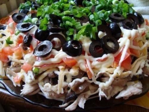 Салат Здоровье.  Ингредиенты: