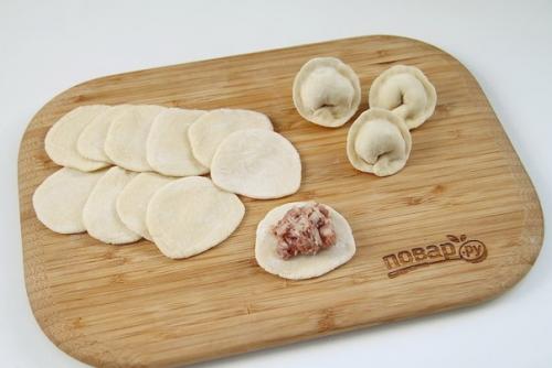 Московские пельмени. Ингредиенты: 04 Московские пельмени. Ингредиенты: 04