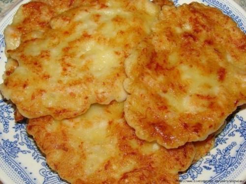 Вкусные оладьи из курицы. 05