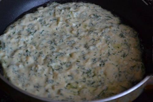 Ленивые сырные лепешки. 08