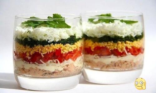 Любимая Мимоза на новый лад.