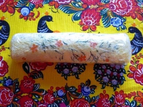 Нежнейший рулет Белоснежка. 08