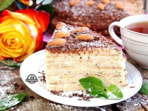 Сметанный торт на СКОВОРОДЕ.