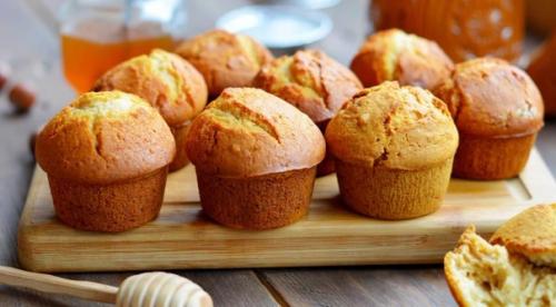 Постные медовые кексы.