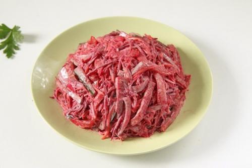 Салат Букет.  Ингредиенты: 05