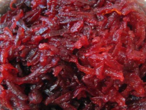 Салат из свеклы аппетитный. 04