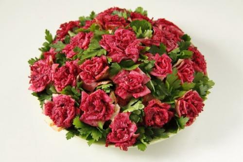 Салат Букет.  Ингредиенты: 06