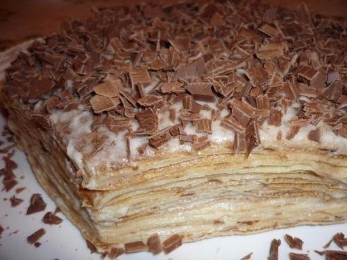 Нежнейший блинный тортик.