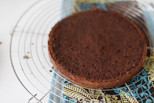 Шоколадный пирог с абрикосовым вареньем. 08 Шоколадный пирог с абрикосовым вареньем. 08