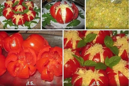 Салат ШИК в помидорах. Салат ШИК в помидорах.