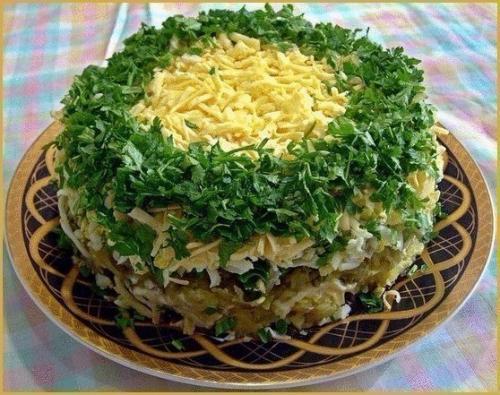 Топ - 10 салатиков с грибами. 03