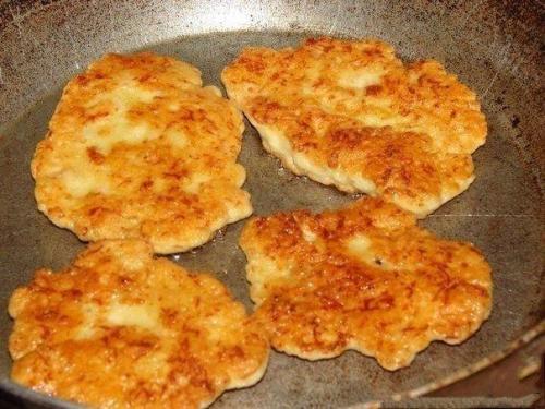 Вкусные оладьи из курицы. 04