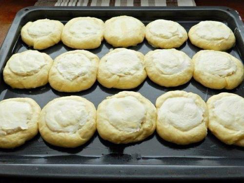 Домашние ватрушки с творогом в духовке. 04 Домашние ватрушки с творогом в духовке. 04