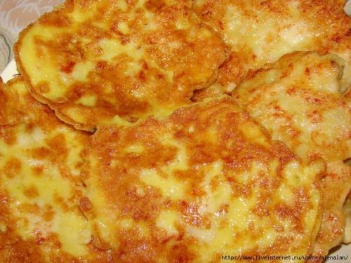 Вкусные оладьи из курицы. 01