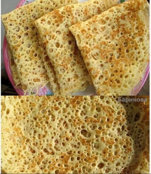 Вы просто обязаны приготовить эти ажурные блинчики.