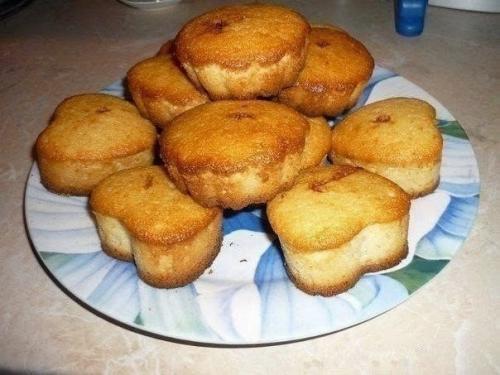 Изумительные манные кексики.