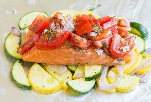 Лосось в фольге с овощами? 03