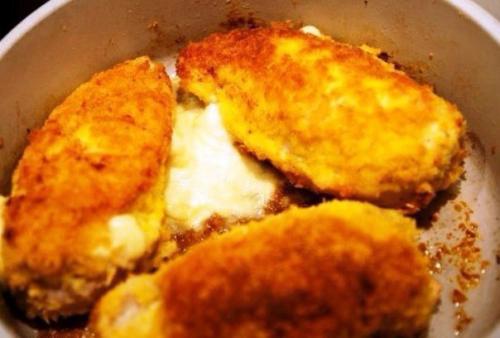 Куриная грудка с сыром. 05