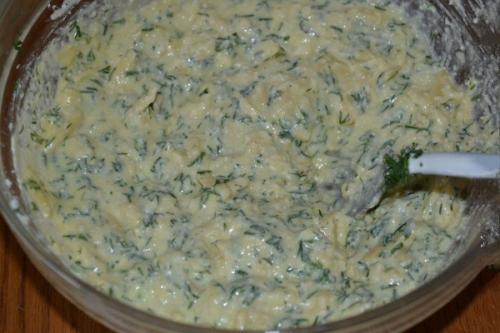 Ленивые сырные лепешки. 05