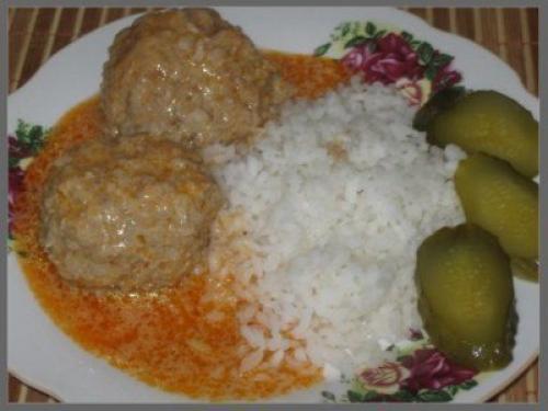 Тефтели в подливе.  Для детей и взрослых предлагаю вкусные тефтельки с подливкой из серии детсадовского питания.