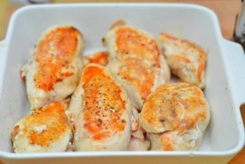 Куриное Филе в сливочном соусе. 05
